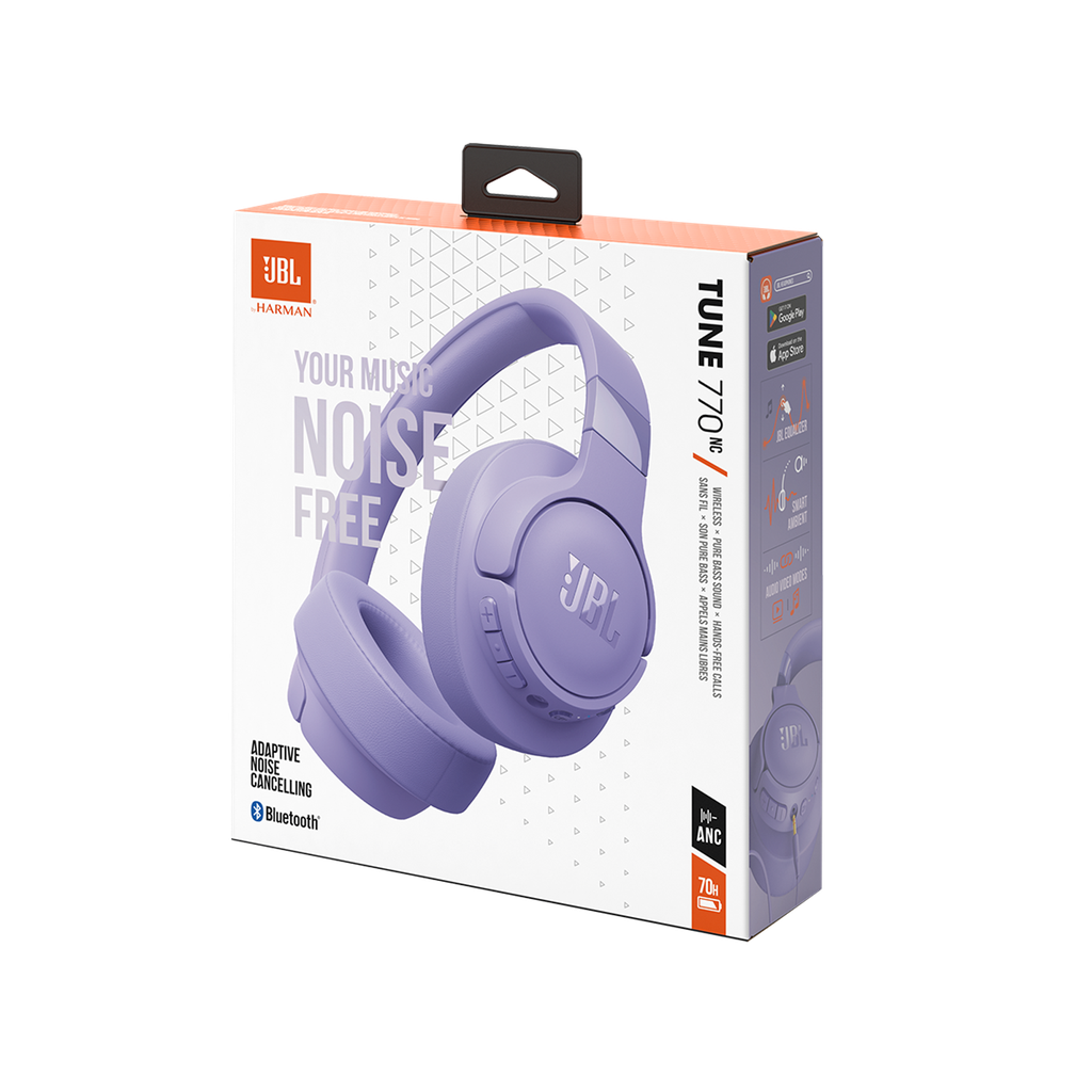 JBL LIVE770NC BT Headset -  up to 50 Hours / Purple