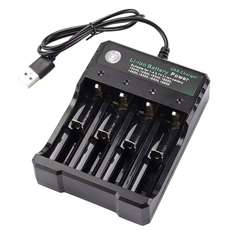 Zoecan 18650-37 Cargador USB para Baterias #18650 3.7v-4.2v