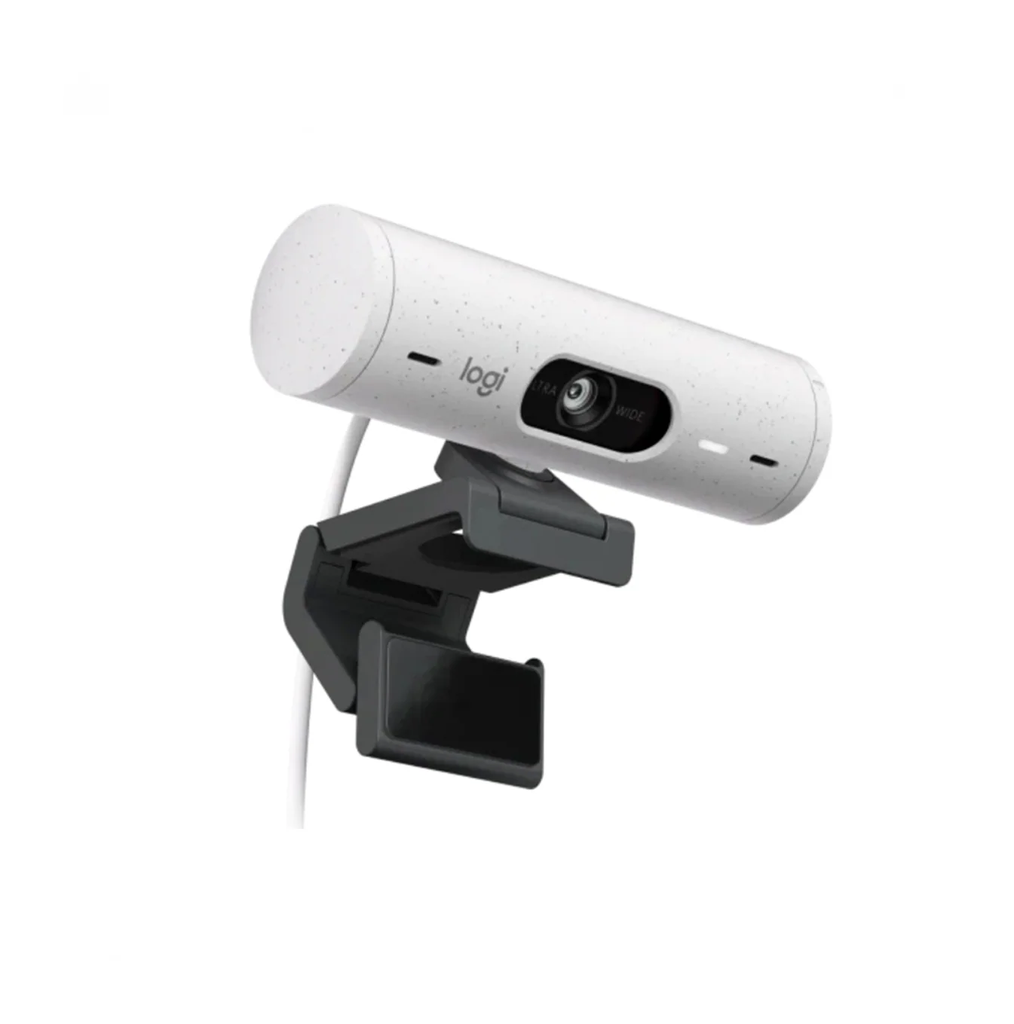 Logitech Brio 500 - FHD + HDR Webcam / 1080p  30fps (720p 60fps) / USB-C - Negro