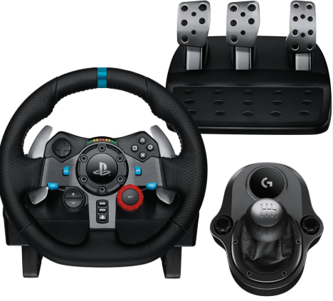 Logitech G29 SE COMBO - Racing Wheel Pedals and Shifter  for Gaming / PS5, PS4, PS3 and PC / Black  