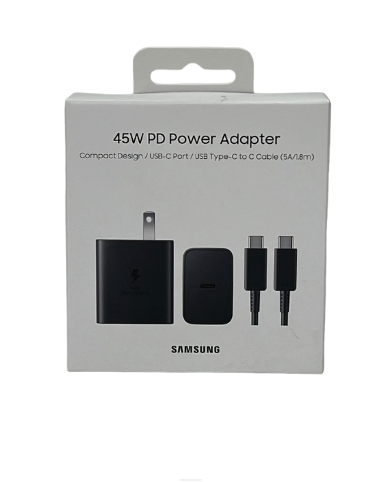 Samsung EP-T4511 45W PD Power Adapter + Type-C to C Cable Included