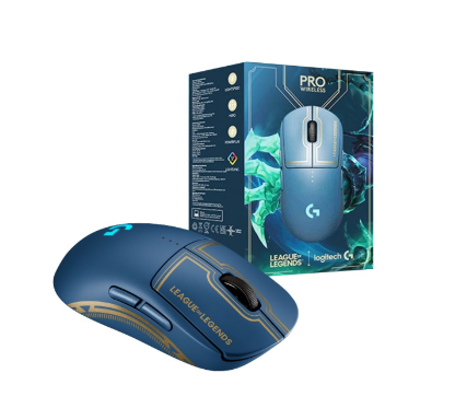 Logitech G Pro League of Legends - Wireless Mouse / 2.4GHz / Blue 
