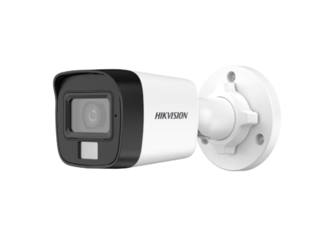 Hikvision DS-2CE16D0T-LFS 2.8mmO-STD Cámara Análoga Tipo Bala de 2M