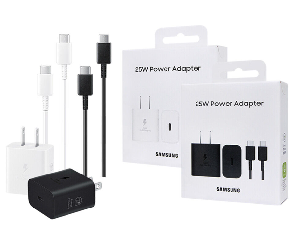 Samsung EP-T2510 25W PD Power Adapter + Type-C to C Cable Included 