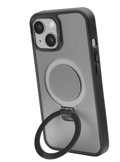 Generic Cover con Aro de Metal con Lente para Iphone