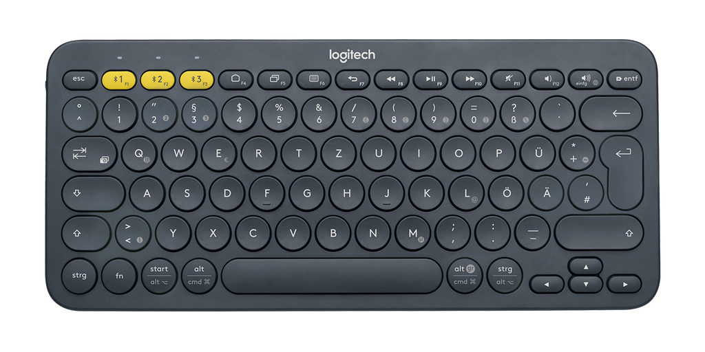 Logitech K380s Pebble Keys 2 - Teclado Inalámbrico / Bluetooth / Español / Negro
