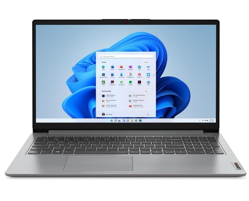 Lenovo IdeaPad 1 - Laptop 15.6&quot; FHD / AMD R5-5500U / 8GB RAM / 512GB SSD / Win11 / Inglés