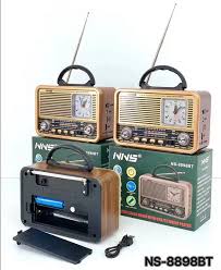NNS NS8898BT FM/AM Radio + BT - Negro
