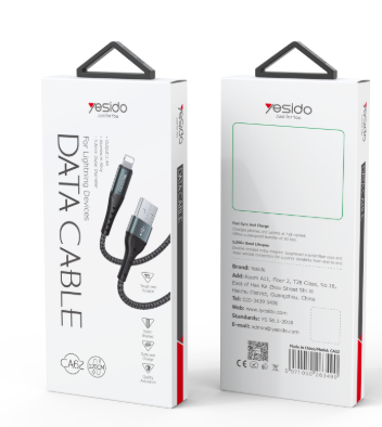 Yesido CA62 Data Cable Usb a Lightning
