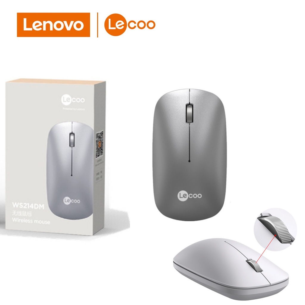 Lenovo Lecoo WS214DM BT Wireless Mouse