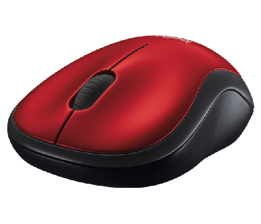 [LOG-HYM-KYM-910003635-RD-320] Logitech M185 Ratón Inalámbrico / 2.4GHz / Rojo