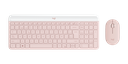 Logitech MK470 Wireless Slim Combo / USB / Spanish / Rose