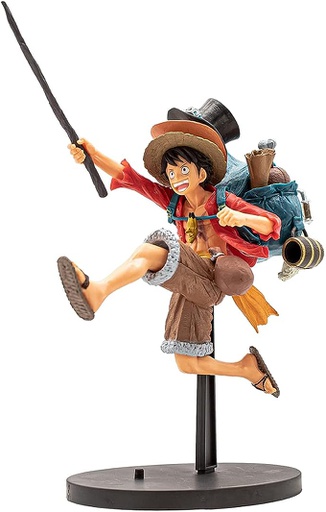 [GNC-MSC-TOY-ONEPIECE-NA-323] Anime One Piece Luffy con Mochila  - Grande