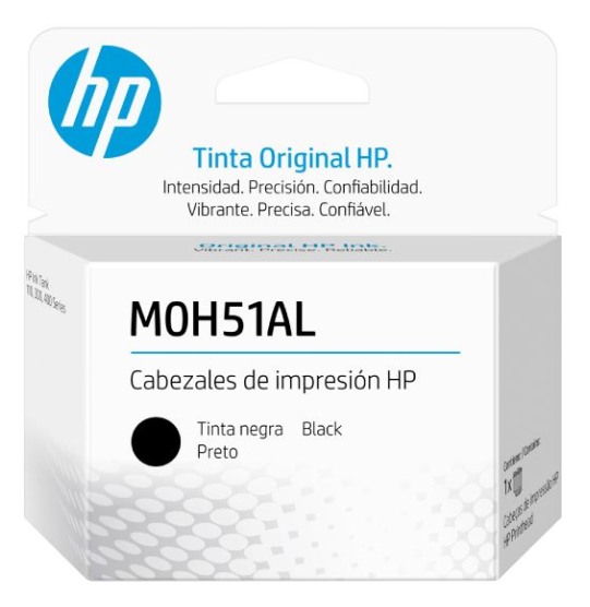 HP M0H51AL - Cabezal de Impresión Negra para Impresoras Ink Tank GT ...