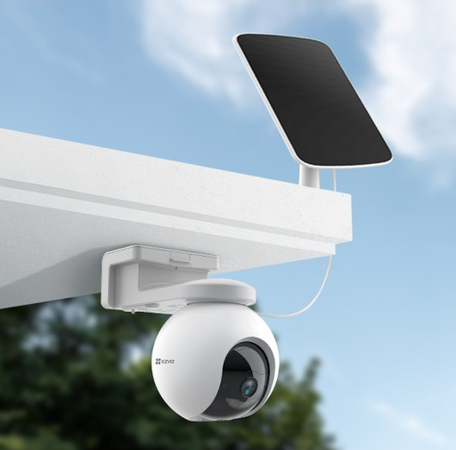 [EZV-CAM-SUR-CB8PANEL-WH-224] Ezviz CB8 KIT - Outdoor 2K Smart Wifi Camera + Solar Panel 