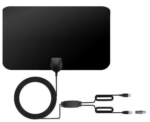 [KMX-MSC-ELC-HD911-BK-224] Generico HD-911 Antena Digital Para Televisor 