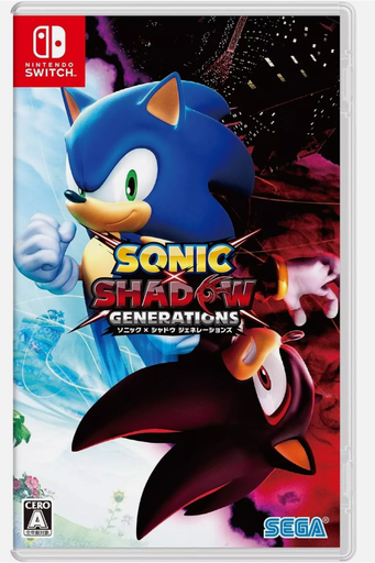 [NIN-GAM-ACC-HACPBDZZA-424] Sonic Shadow Generations Original Game para Nintendo