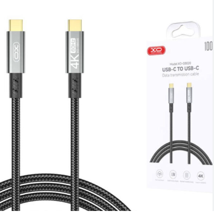 [XO-ACC-CN-XOGB020-NA-125] XO GB020 USB-C TO USB-C Data Transmission Cable