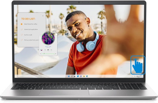 [LAP-CON-DEL-9X6H55-BK-125] Dell Inspiron 15 3535 Laptop AMD R5-7520U 8GB RAM 512GB SSD 15.6 FHD Win11 Home Español - Platinum Silver
