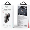 Yesido Y69 Cargador para auto USB-C+USB-C Doble Puerto PD 30W