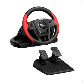 [GEN-ACC-ACC-SPEEDMASTER-BK-325] Genius SpeedMaster - Volante de carreras con vibración de 270˚ y cambio / PC y PS3 / PS4 / Negro