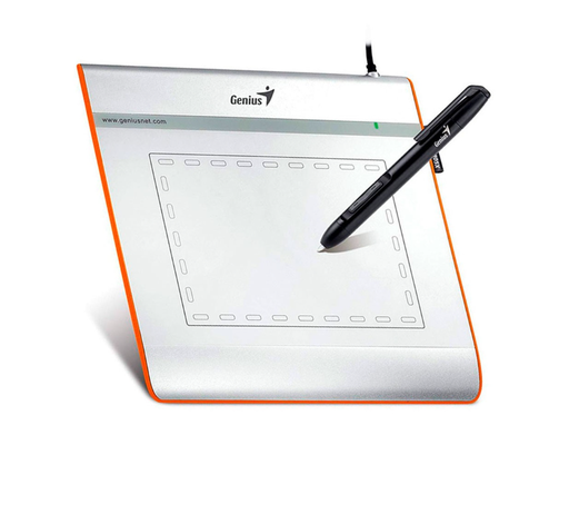 [GEN-ACC-ACC-31100061104-SL-325] Genius EasyPen i405X - Tableta Gráfica Alámbrico / 101 x 139mm / Plata