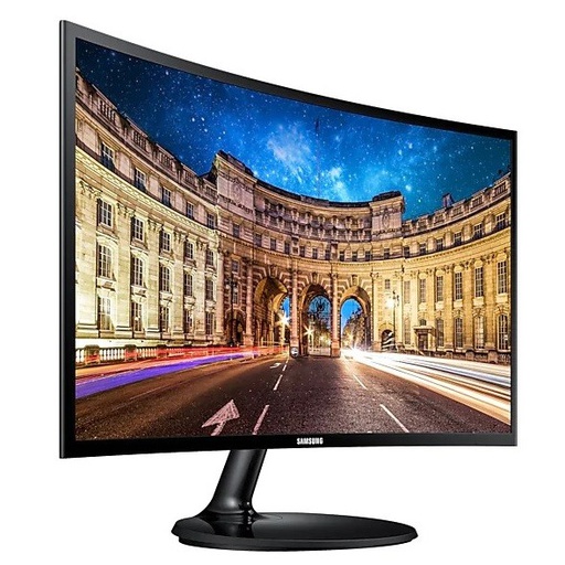 [MON-CON-SAM-LC24F390FHNX-BK-125] Samsung LC24F390FHNX Curved Monitor - 24&quot; / FHD, HDMI / 1920X1080
