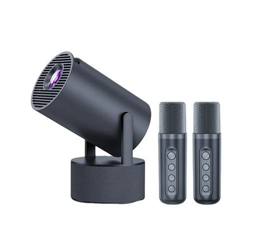 [GEN-MUL-PRY-HY300PROKTV-WH-125] Generic HY300 PRO  Proyector Generico Multimedia + 2 Micrófonos