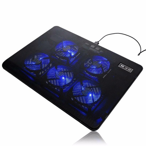 [ACC-NBK-GEN-V4/V5-BK-125] Generic V4/V5  Notebook Cooling Pad - 5*Fan /BLACK