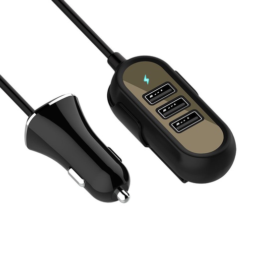 [GNC-CEL-ACC-NTCC818-NA-125] NITU NT-CC818 Car Charger 4-Port Passeger Charger