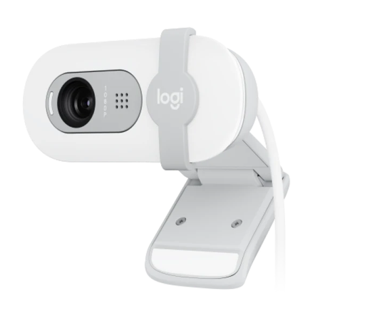 [CAM-CON-LOG-960001615-WH-325] Logitech Brio 100 - FHD Webcam / 1080p / 720p / Blanco