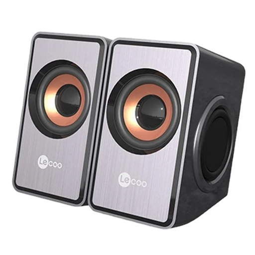 [SPK-CON-LEC-DS151-BK-325] LECOO DS151 Bocina USB para Escritorio - 2*3W