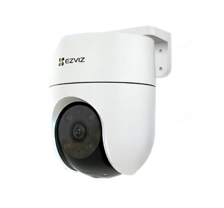 [EZV-CAM-SUR-H8CPOE-NA-425] Ezviz H8C PoE 2K - Outdoor Smart Wifi Camera / Siren / IP66/ White 