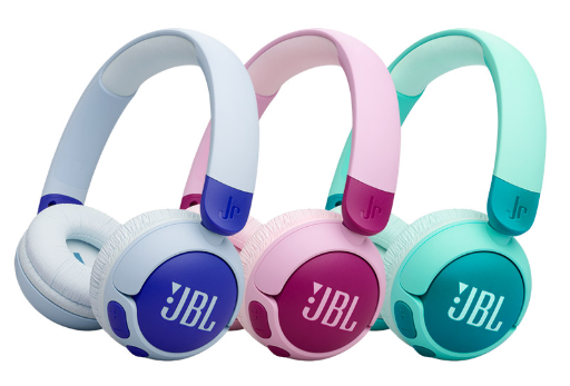 [ACC-HYM-JBL-JR320BT-PR-425] JBL JR320 BT Headset - Save Sound for Kids,. up to 50 Hours / Purple